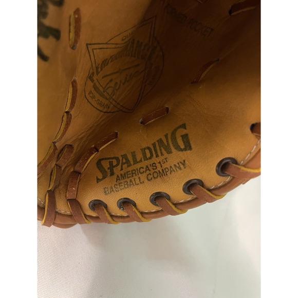 Spalding Player Series Softball Glove Right Hand Throw Deep Formed Pocket - Picture 5 of 6
